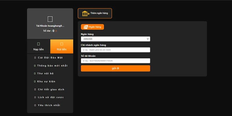 rút tiền Win88